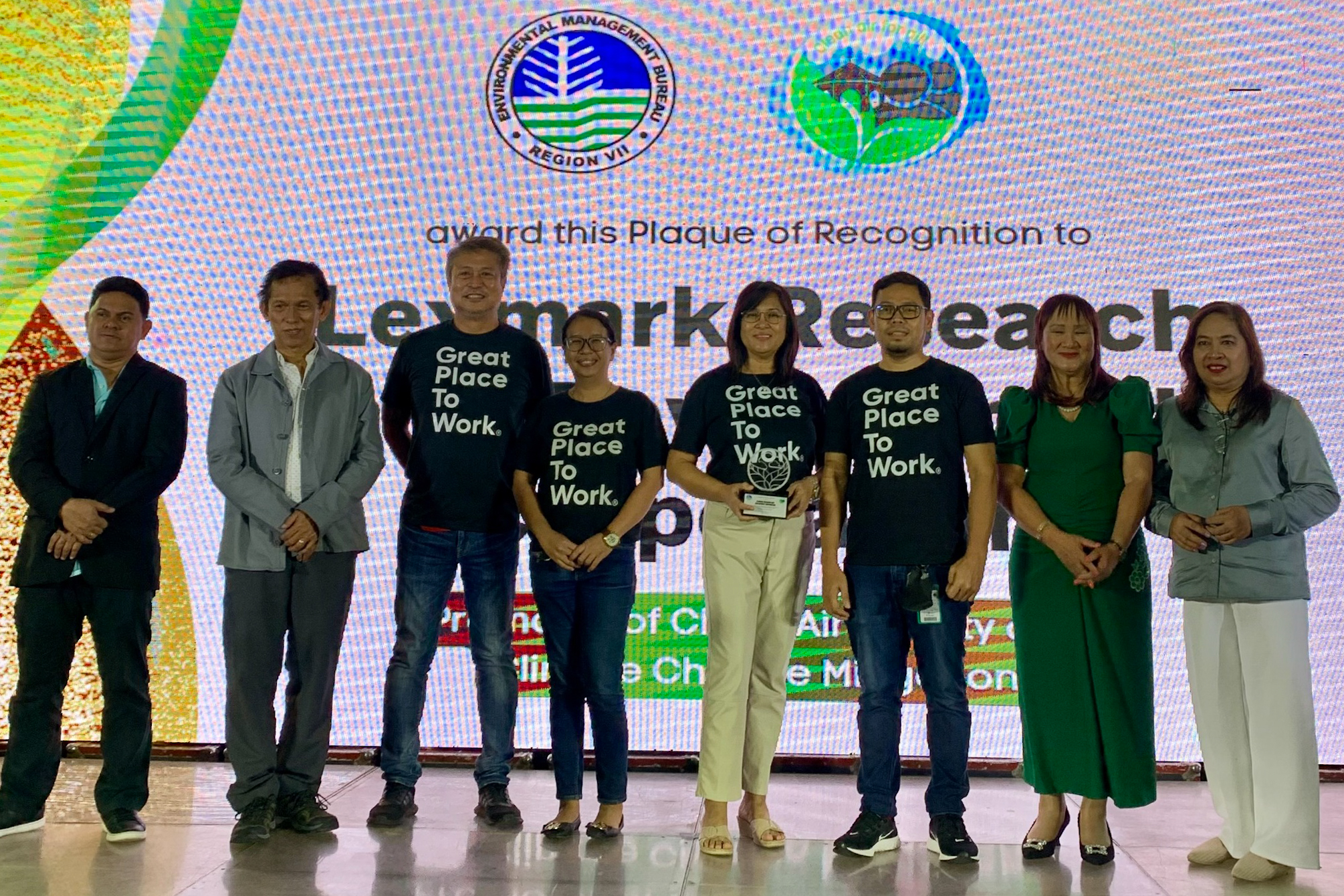 Lexmark Cebu Clean Air and Climate Change Award
