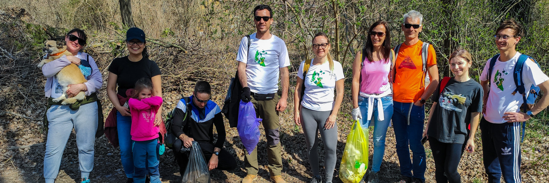 Lexmark Budapest Hiking and Collecting Garbage