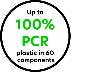 100% PCR plastic